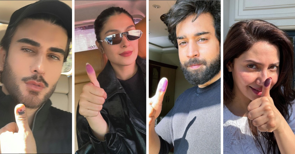 Pakistani Celebrities Elections 2024