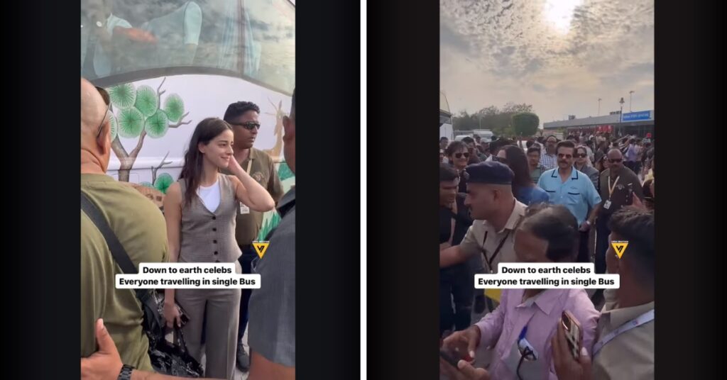 Bollywood stars bus ride to Anant Ambai's pre-wedding